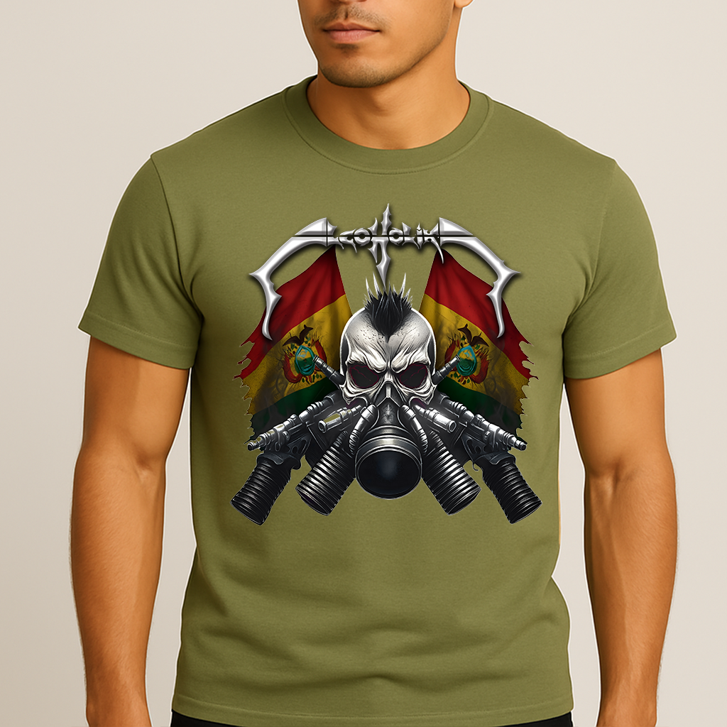 Gas Mask Skull Man T-Shirt