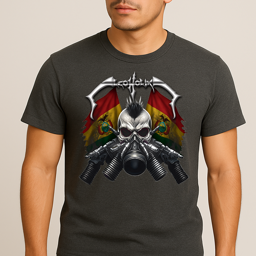 Gas Mask Skull Man T-Shirt