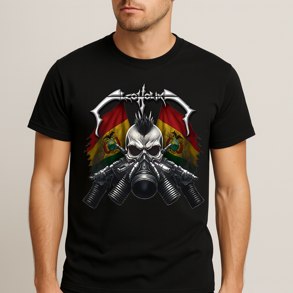 Gas Mask Skull Man T-Shirt