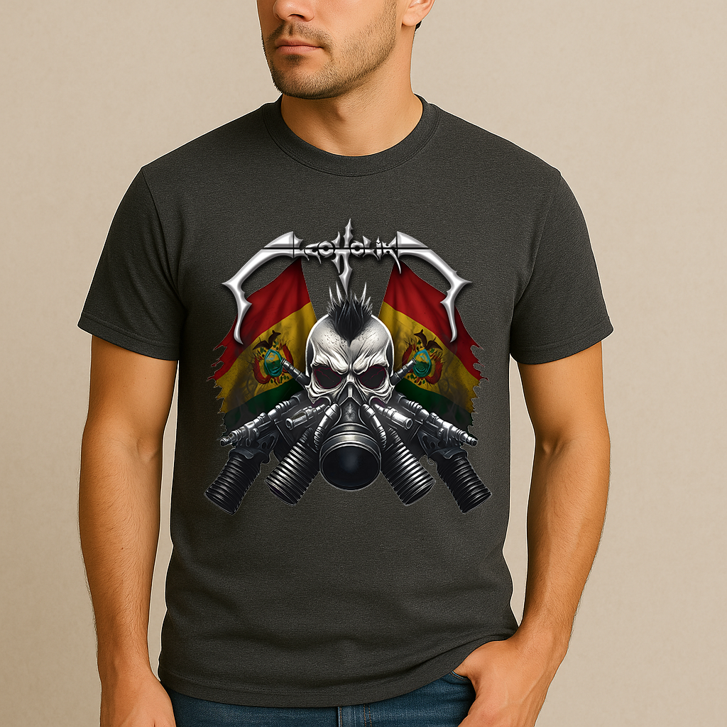 Gas Mask Skull Man T-Shirt