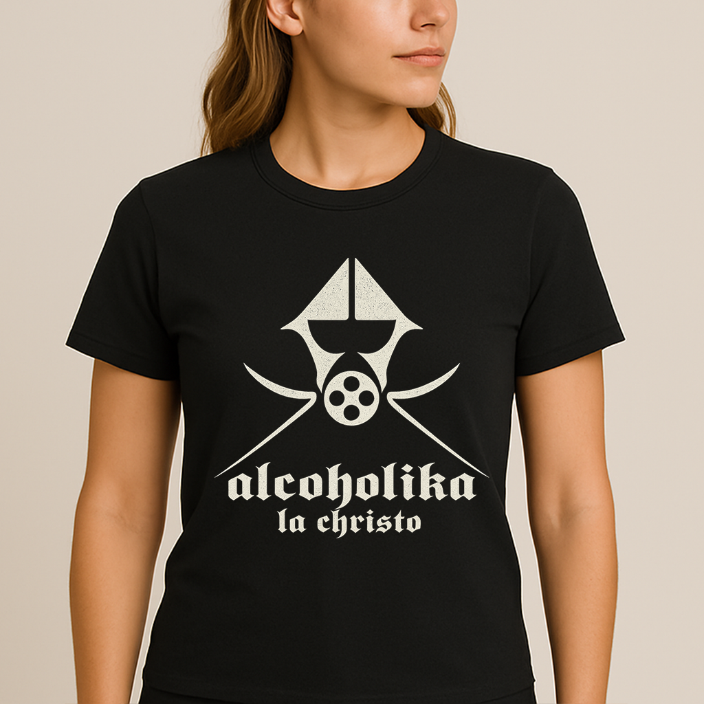 Gas Mask Design Woman T-Shirt