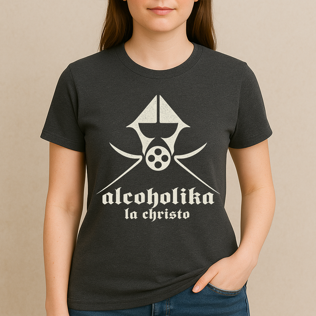 Gas Mask Design Woman T-Shirt