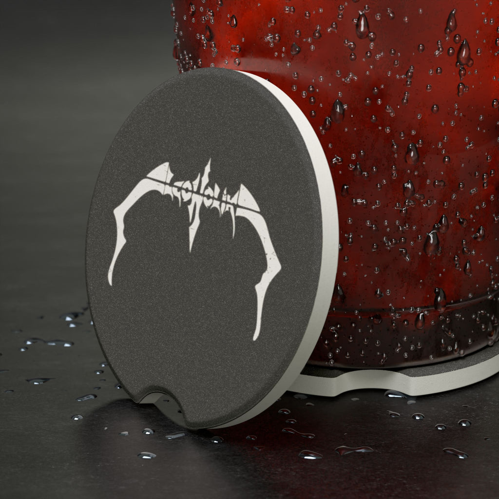 Logo Soapstone Car Coaster